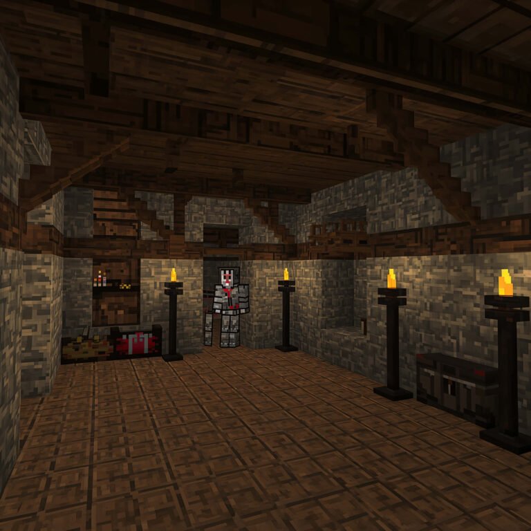 10 Awesome Minecraft Basement Ideas and Cozy Underground Rooms