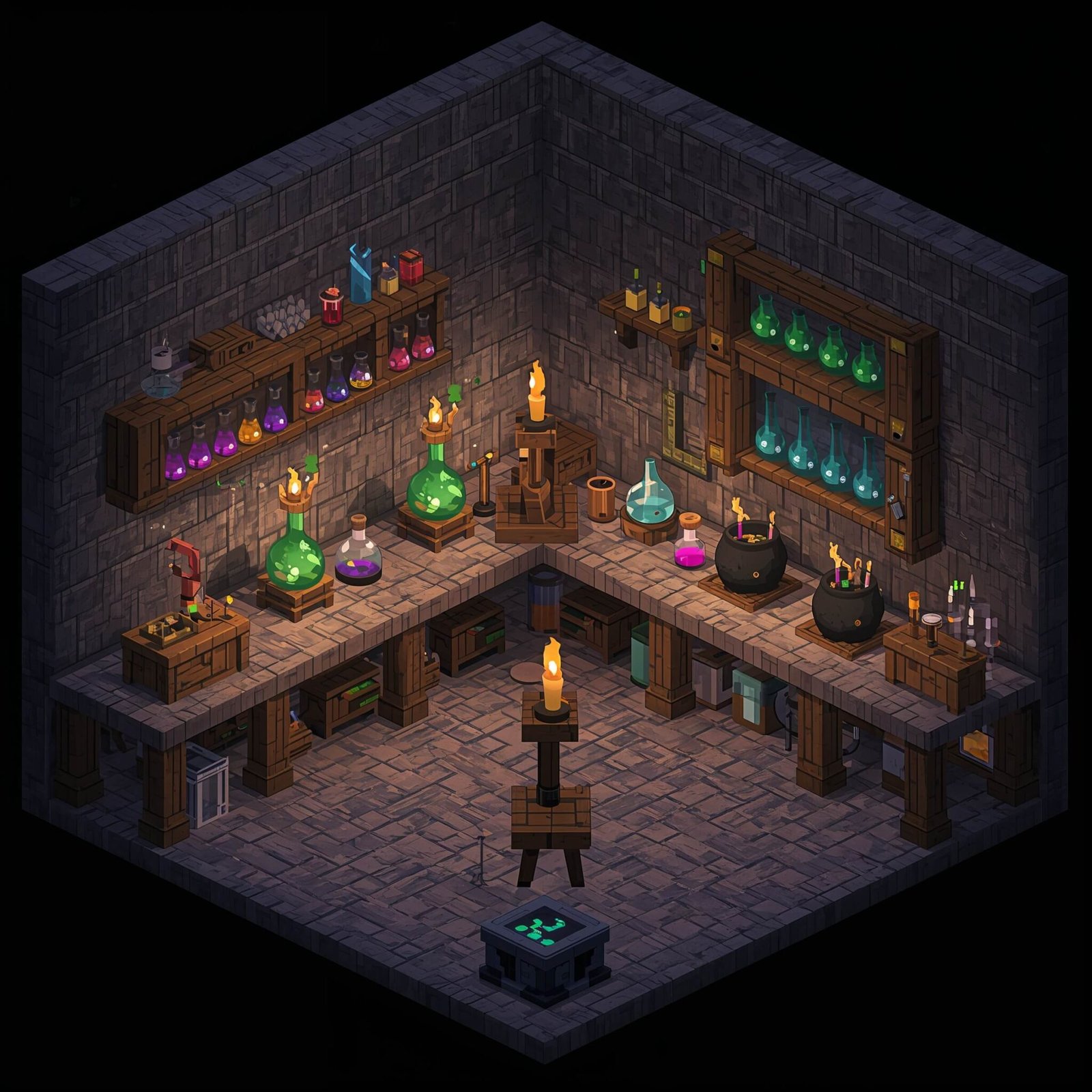 10 Awesome Minecraft Basement Ideas and Cozy Underground Rooms
