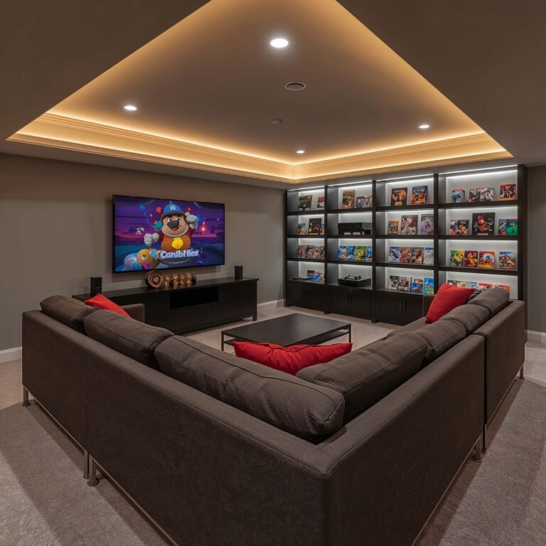 10 Modern Basement TV Rooms Ideas You’ll Love to Try