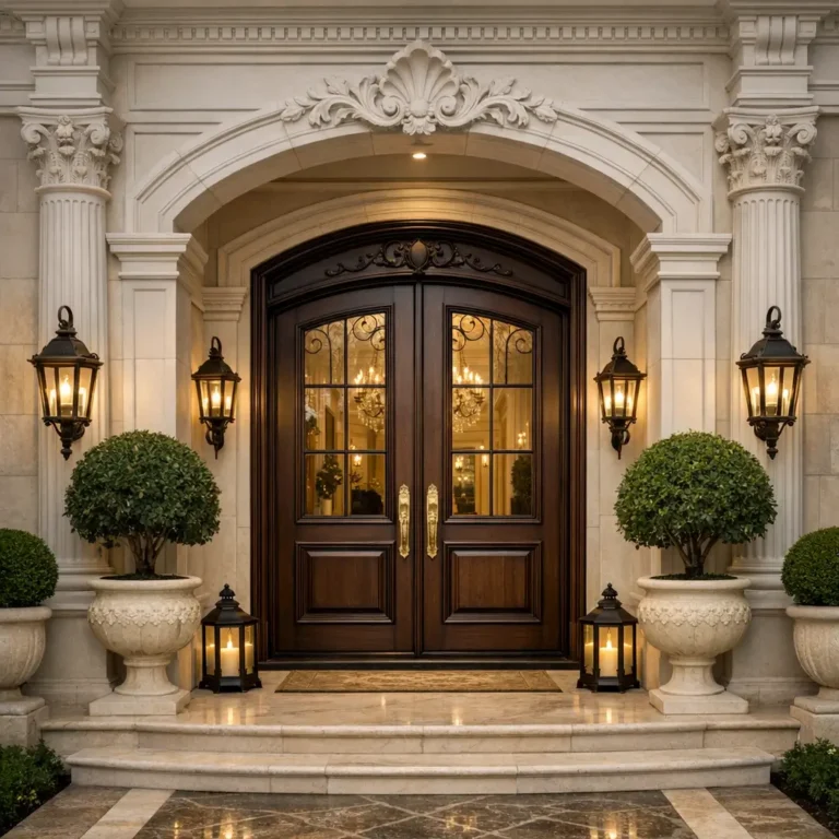 10 Charming Door Entrance Decor Ideas for Cozy Porches