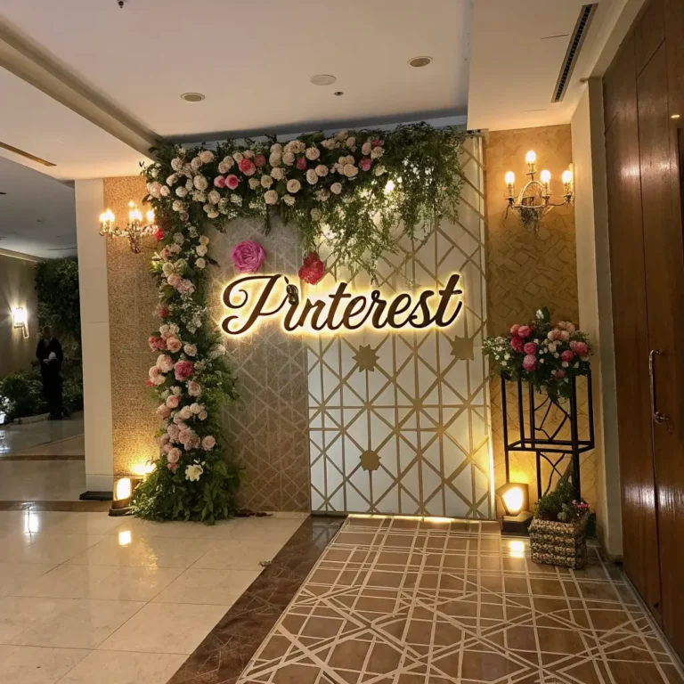 10 Stunning Reception Entrance Decor Ideas for a Magical Welcome