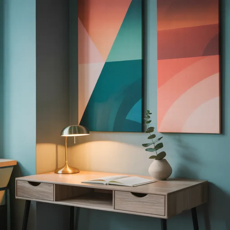10 Beautiful Study Table Wall Decor Desk Ideas for Cozy Spaces