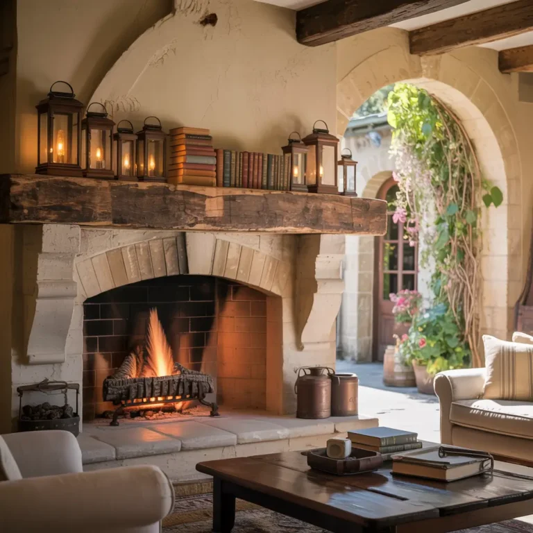 10 Elegant Farmhouse Fireplace Decor Ideas Modern Rustic Charm