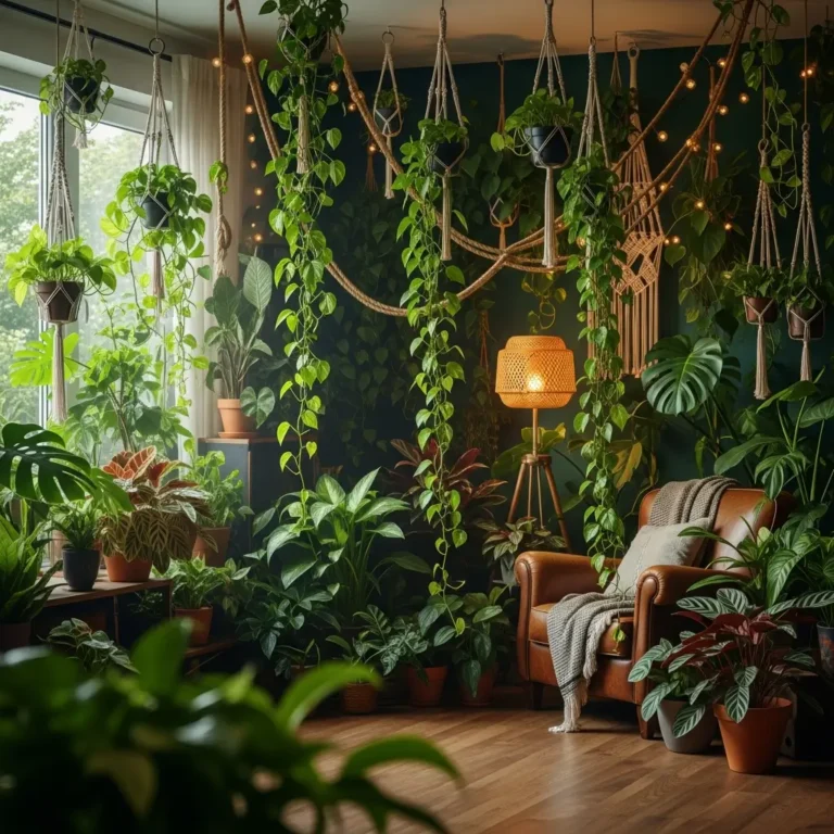 10 Aesthetic Plant Ceiling Decor Ideas for Green Living