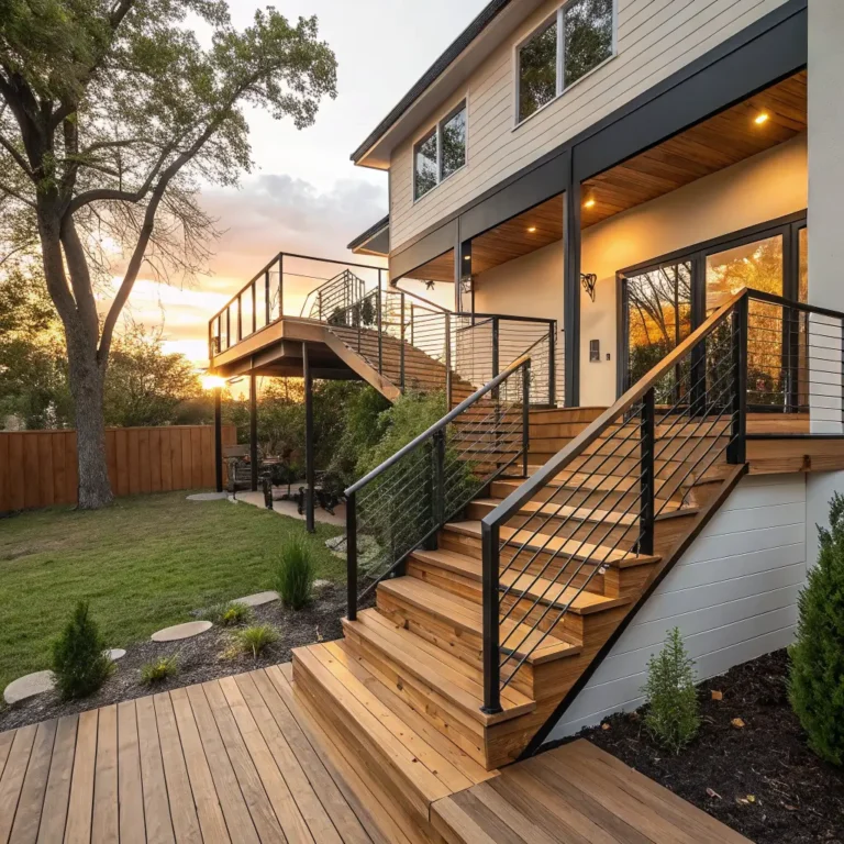 10 Inspiring Outdoor Stairs Design Ideas for Modern Spaces