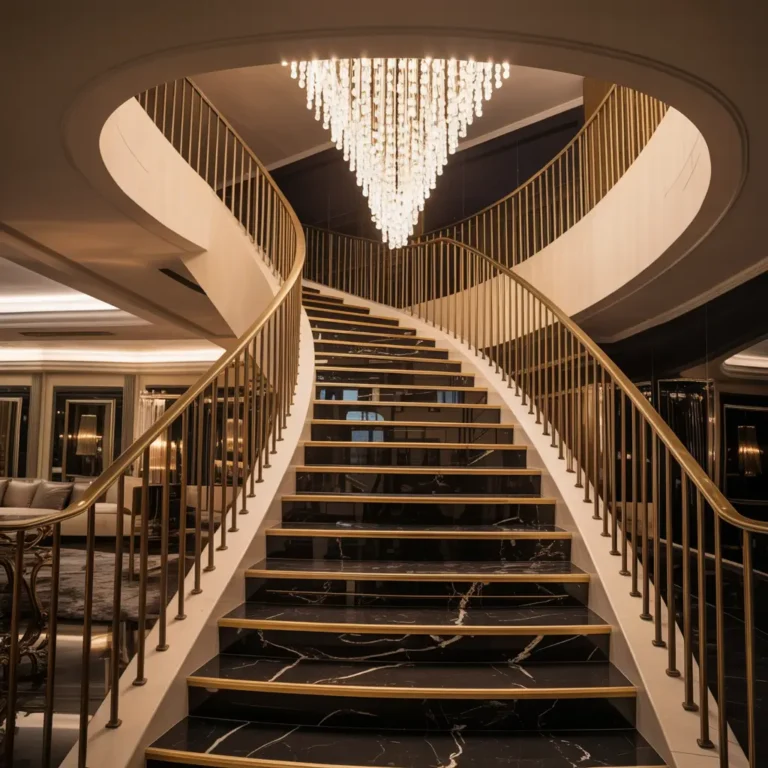 10 Beautiful Stair Railing Design Ideas for Luxury Spaces
