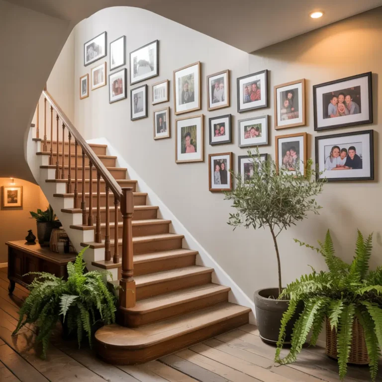 10 Beautiful Farmhouse Stairs Ideas for Dream Interiors