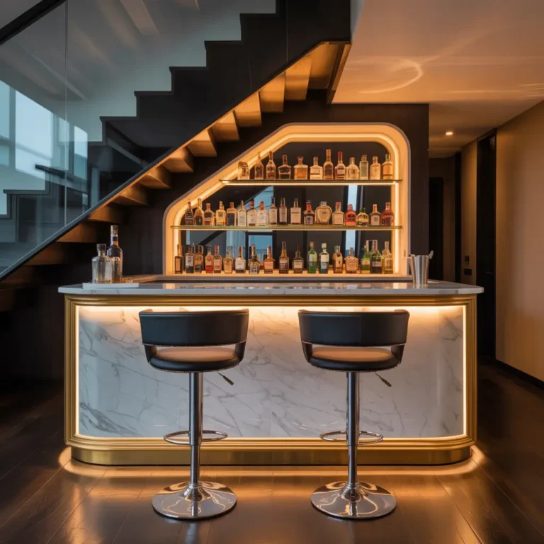 10 Elegant Bar Under Stairs Ideas for Luxury Living