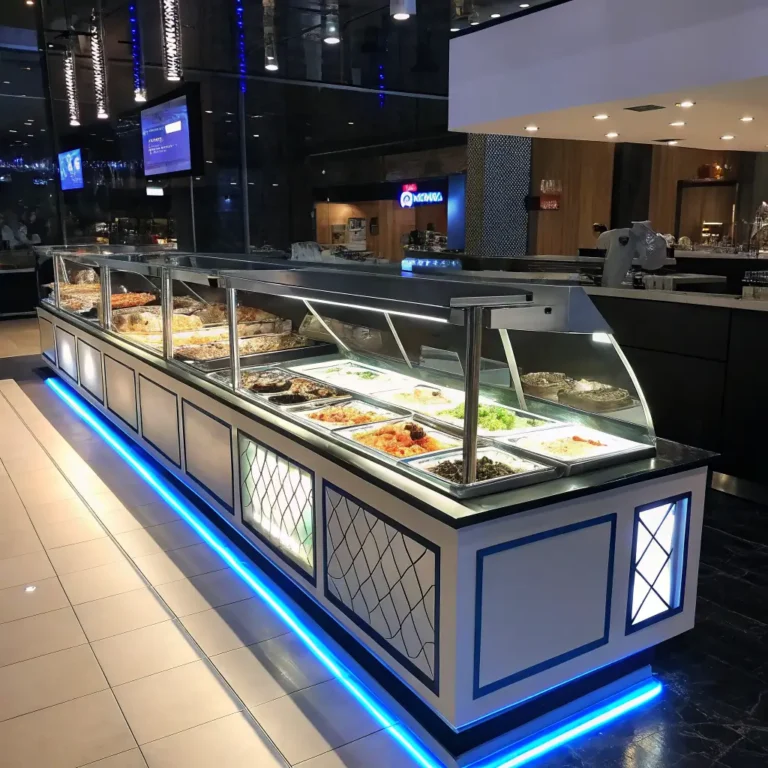 10 Elegant Buffet Counter Design Ideas for Luxury Spaces