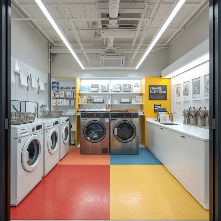 10 Brilliant Small Laundry Shop Design Ideas for Compact Spaces