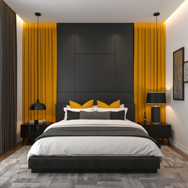 10 Beautiful Yellow Curtains Bedroom Ideas Dreamy Vibes