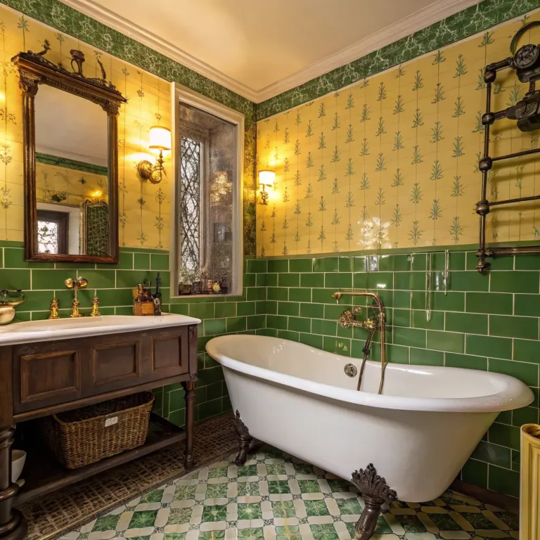 10 Amazing green and yellow bathroom ideas Fresh Spa Vibes