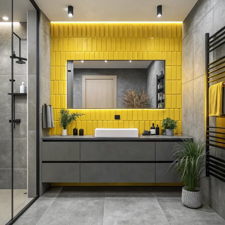 10 Stunning Yellow and Grey Bathroom Ideas for Modern Homes