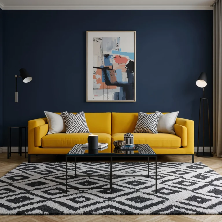10 Elegant Blue and Yellow Living Room Ideas Luxury Vibes