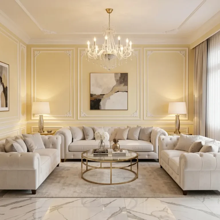10 Elegant Pale Yellow Living Room Ideas for Luxury Vibes
