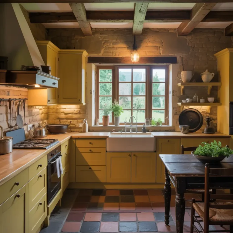 10 Gorgeous Yellow Farmhouse Kitchen Ideas For Cozy Style