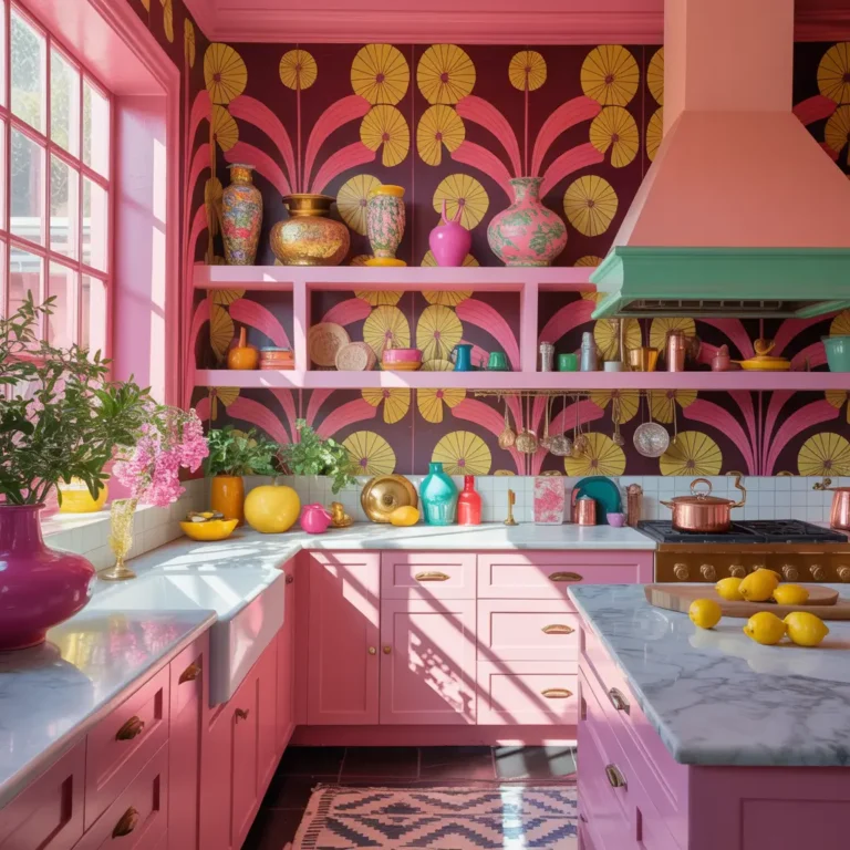 10 Gorgeous Pink and Yellow Kitchen Ideas Modern Chic