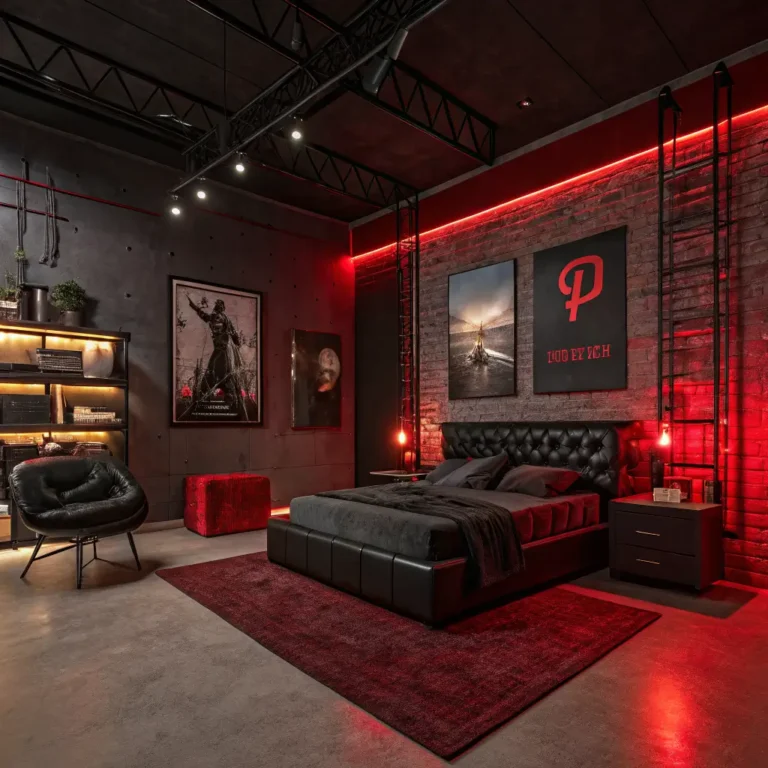 10 Beautiful Deep Red Bedroom Ideas for Romantic Aesthetics