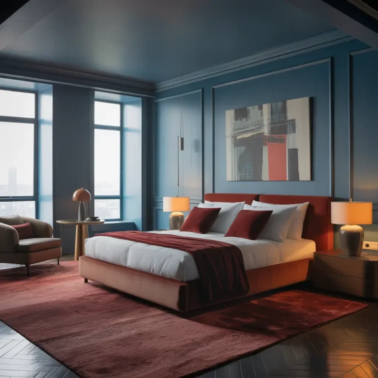 10 Elegant blue and red bedroom ideas Dream Rooms