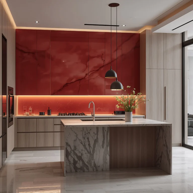 10 Gorgeous Red Kitchen Walls Ideas Warm Stylish Interiors