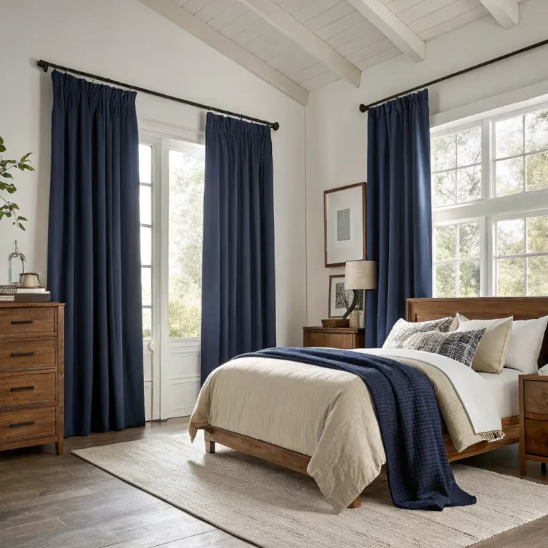 10 Beautiful Navy Blue and Brown Bedroom Ideas Modern Charm