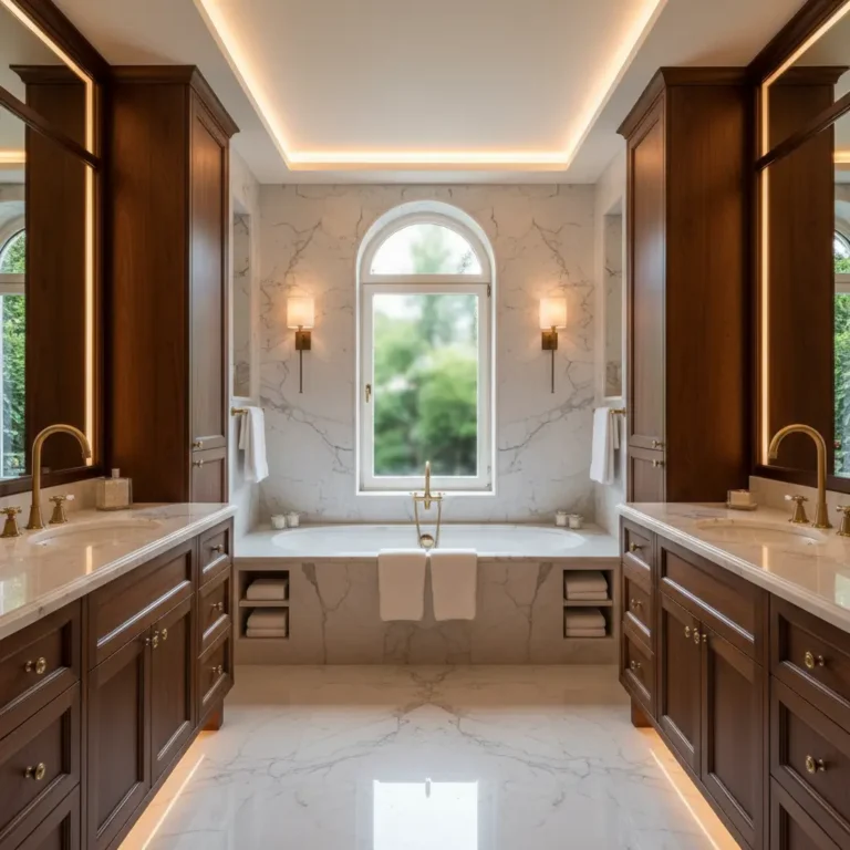 10 Beautiful Brown and White Bathroom Ideas for Modern Homes