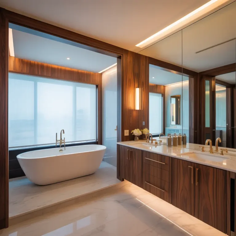 10 Gorgeous Brown and Gold Bathroom Ideas for Cozy Luxury