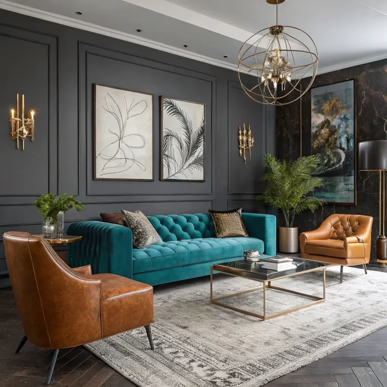 10 Stunning Brown and Blue Living Room Ideas for Cozy Elegance