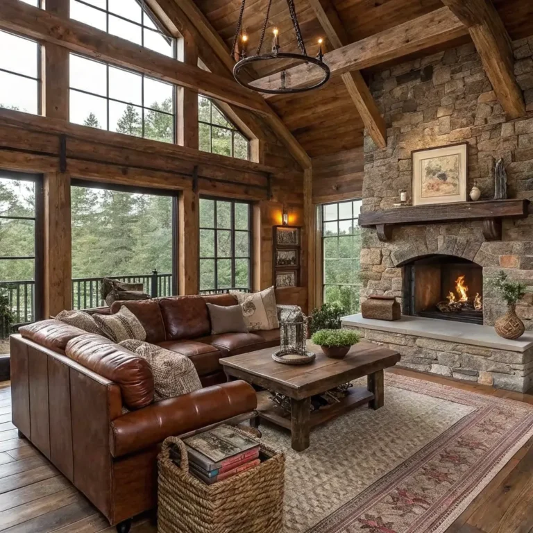 10 Stunning brown leather sofa living room ideas Cozy Designs