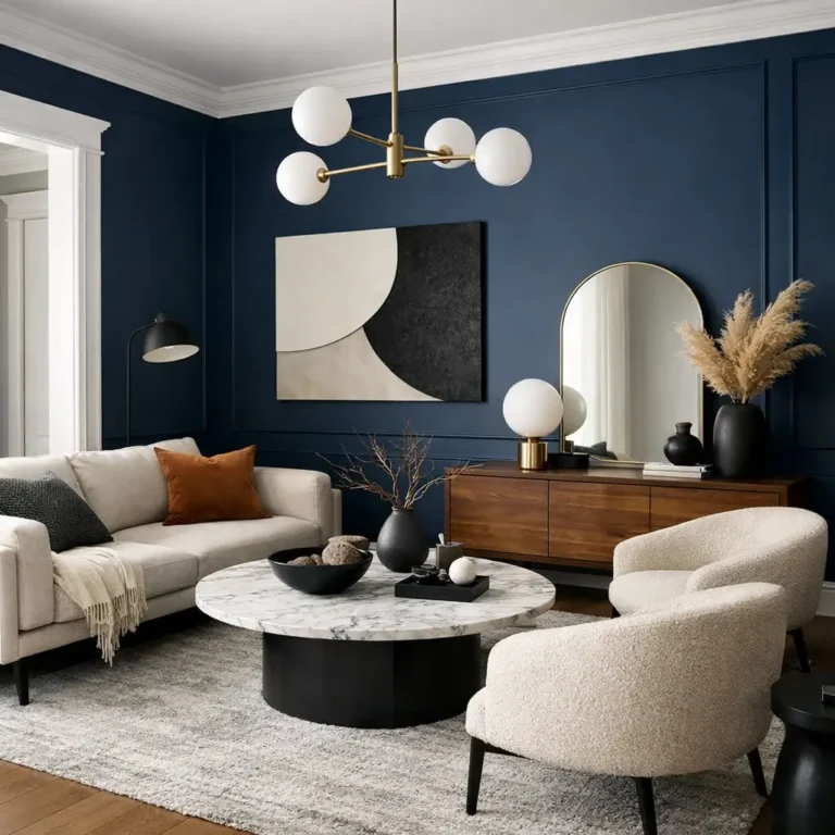 10 Stunning Blue Color Schemes for Your Living Room