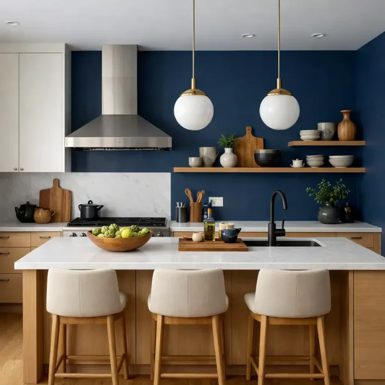 10 Inspiring Blue Kitchen Interior Ideas for a Fresh and Modern Look