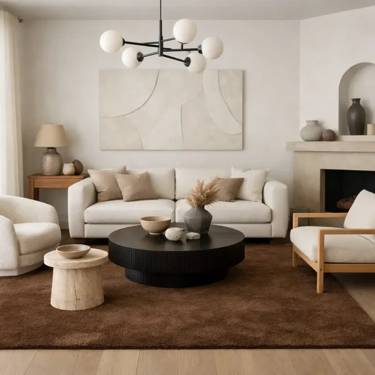 10 Stunning Brown Rug Living Room Ideas to Transform Your Space
