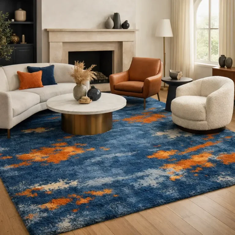 10 Creative Orange and Blue Living Room Ideas to Inspire Your Home Décor