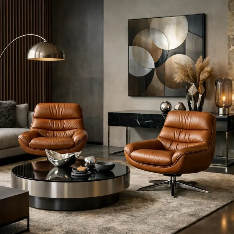 10 Stunning Brown Chair Ideas for Your Living Room Decor