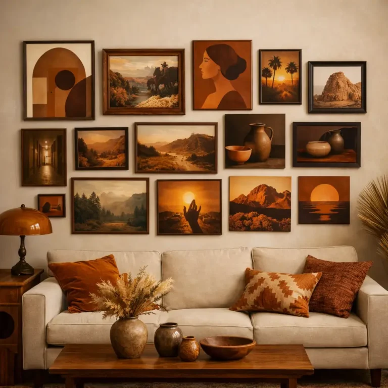 10 Stunning Brown and Orange Living Room Ideas for a Cozy Feel