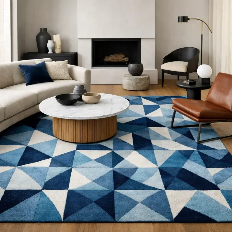 10 Stunning Blue Rug Living Room Ideas to Elevate Your Space