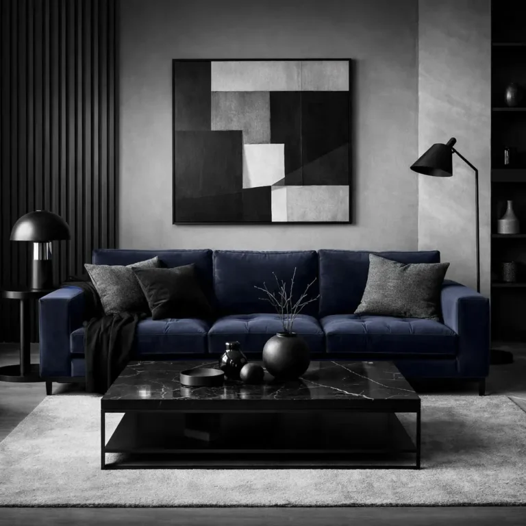10 Stunning Blue Velvet Sofa Living Room Ideas to Inspire Your Decor