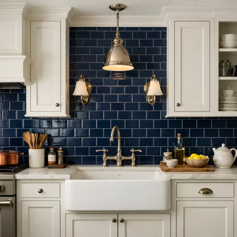 10 Beautiful Blue Tile Kitchen Ideas to Transform Your Space