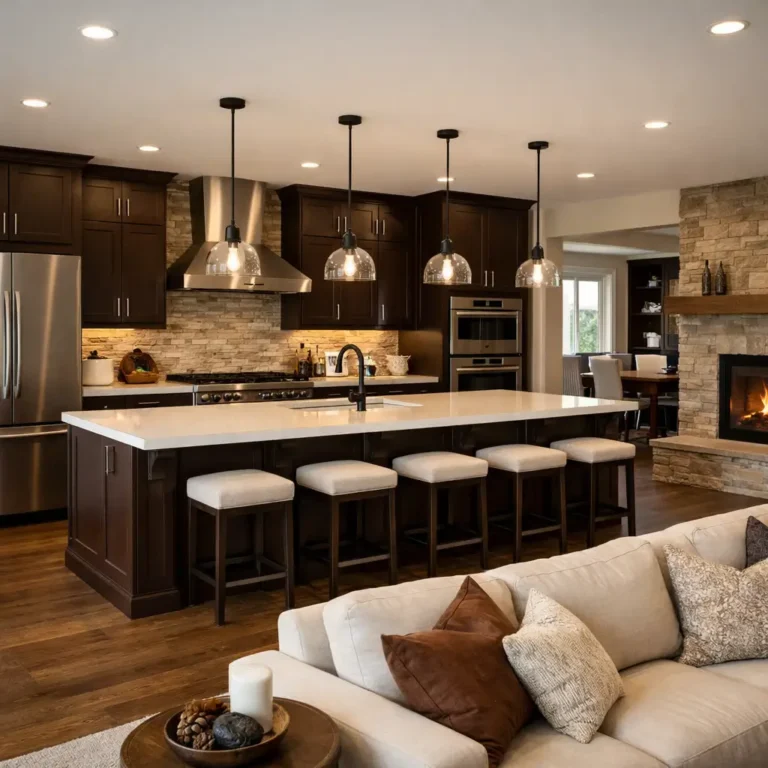10 Stunning Ideas for Chocolate Brown Kitchen Cabinets