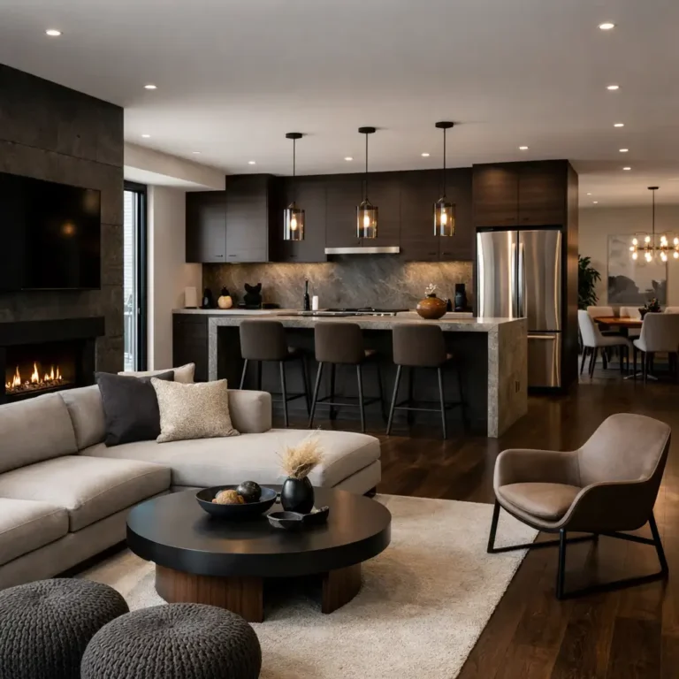 10 Stunning Dark Brown Floor Kitchen Ideas You’ll Love