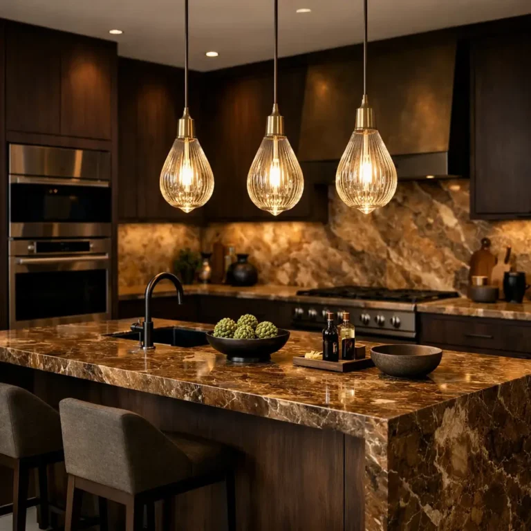 10 Stunning Brown Kitchen Island Ideas for a Cozy Touch