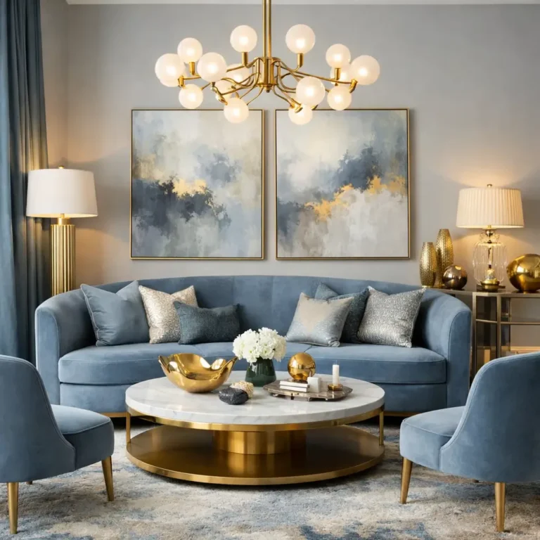 10 Stunning Dusty Blue Living Room Ideas for a Chic Makeover
