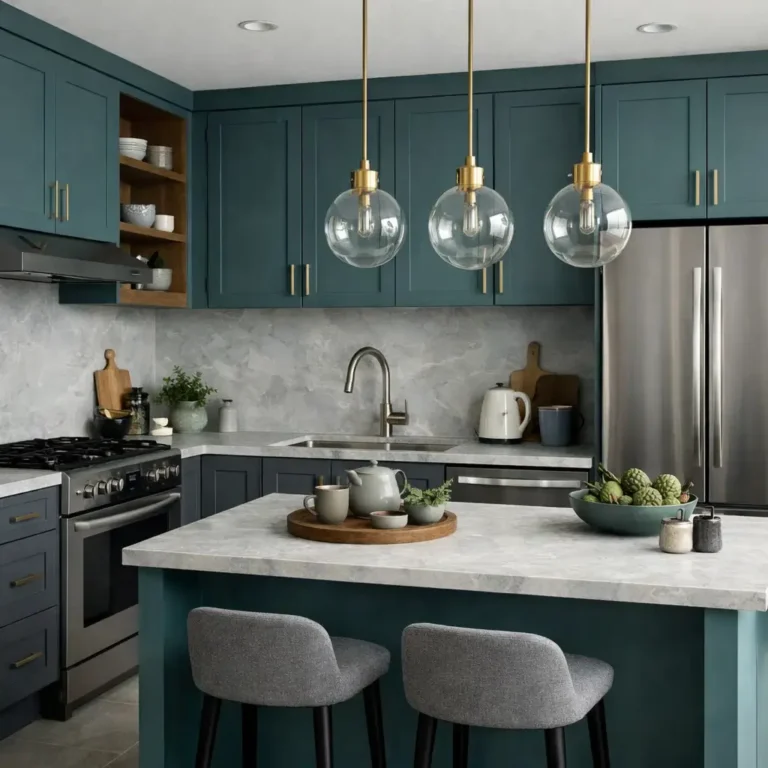 10 Inspiring Moody Blue Kitchen Ideas for a Bold Makeover