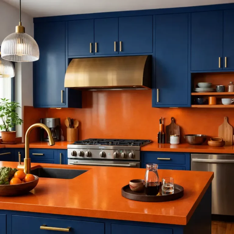 10 cozy Blue and Orange Kitchen Ideas to Inspire Your Home Design