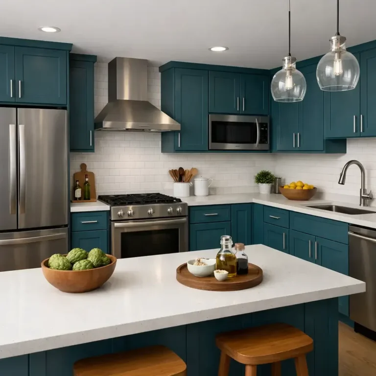 10 Elegant Teal Blue Kitchen Ideas to Inspire Your Space