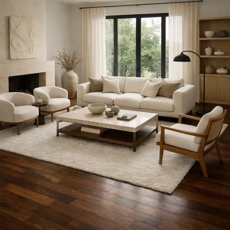 10 Beautiful Brown Floor Living Room Ideas to Inspire Your Space