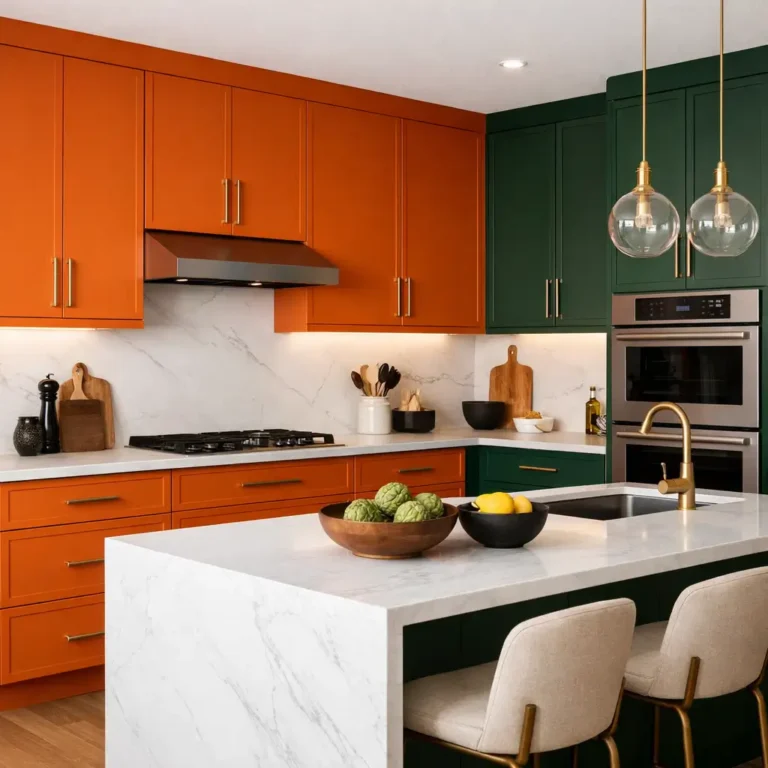 10 Vibrant Orange and Green Kitchen Ideas to Brighten Your Space
