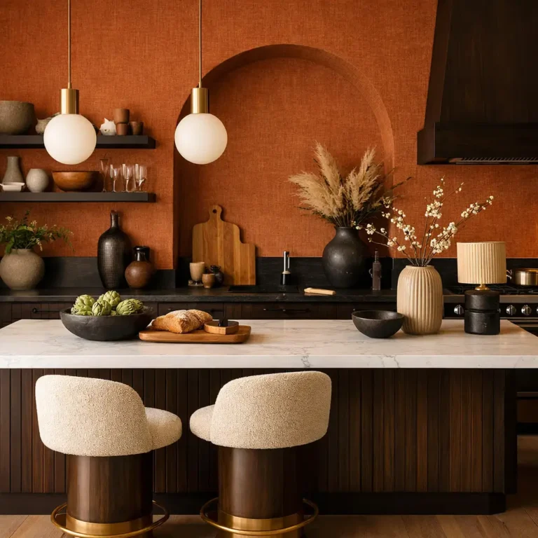 10 Stunning Burnt Orange Kitchen Wall Ideas to Transform Your Space