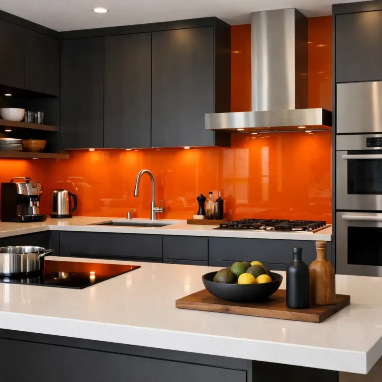 10 Stunning Orange Backsplash Kitchen Ideas to Brighten Your Space