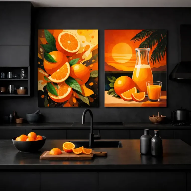 10 Stunning Orange and Black Kitchen Ideas to Transform Your Space